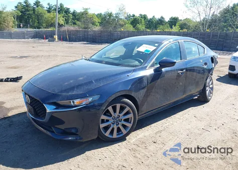 2021 Mazda Mazda3 Preferred из США, поврежденный, VIN 3MZBPBCL2MM252371